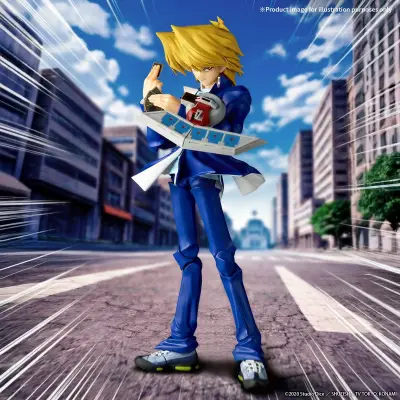 Figurine revoltech yu gi oh joey wheeler action